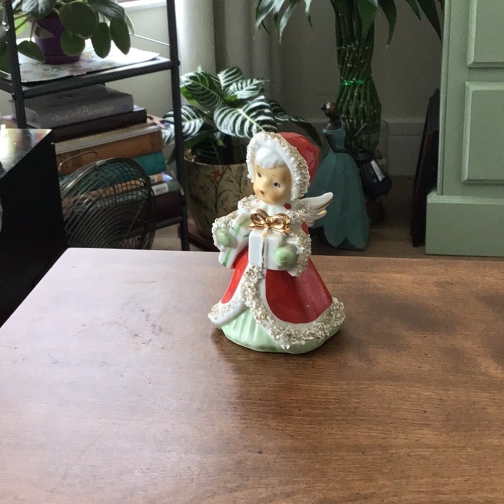 Vintage Lefton Christmas Angel Bell - Picture 3 of 16